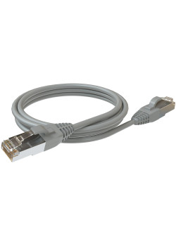 Патч-корд Sysmatrix PC 4545.5ES26.3LSZHGY F/UTP RJ-45 вил.-вилка RJ-45 кат.5E 3м серый LSZH