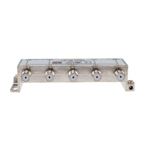 Делитель ТВх8 + 9шт F 5-1000 МГц (Silver) box(уп.5шт) Rexant 05-6105