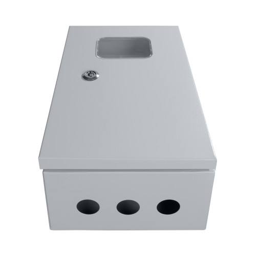 Корпус металлический ЩУ-МП (360х225х140) с окном IP54 Народный эконом Корпус металлический ЩУ-МП (360х225х140) с окном IP54 Народный эконом