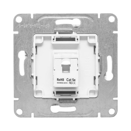 Механизм роз. RJ45 (cat5), алюм. Эпика EKF Механизм роз. RJ45 (cat5), алюм. Эпика EKF