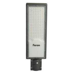 Светодиодный уличный консольный светильник Feron SP3036 150W 6400K 230V, серый