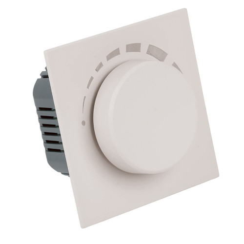 Выключатель диммирующий (механизм), STEKKER, 250В, 1200W, серия Мия, RSW10-3106-08, пудровый жемчуг Выключатель диммирующий (механизм), STEKKER, 250В, 1200W, серия Мия, RSW10-3106-08, пудровый жемчуг
