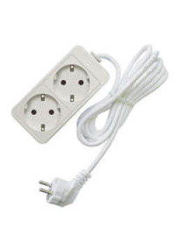 Удлинитель 2х3м с заземл. 16А IP20 3.5кВт ПВС Союз 481S-6203