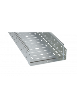 Лоток перфорированный 600x80х6000, 1,5 мм