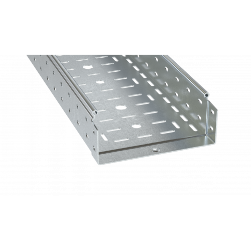 Лоток перфорированный 80x80х3000, 2 мм