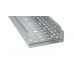 Лоток перфорированный 80x80х3000, 2 мм