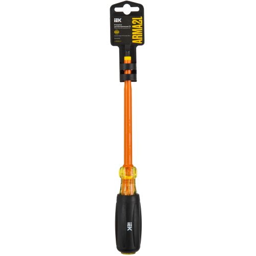 ARMA2L 5 Отвертка диэлектрическая SL6,5х150 Т3 IEK ARMA2L 5 Отвертка диэлектрическая SL6,5х150 Т3 IEK