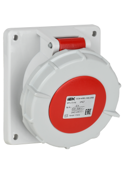 Розетка встраиваемая ССИ-4152 16А-6ч/380В 3P+PE+N IP67 IEK