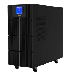 ИБП Powercom MAC-10K, двойного преобразования, 10KВА, 10KВт, LCD, Tower, 8 розеток IEC320 C13 с резервным питанием, 2 розетки C19, клеммная колодка, USB, RS-232, слот под SNMP карту, EPO, защита RJ45, ШхГхВ 257х590х570мм., вес 88.4кг./ UPS Powercom MAC-10