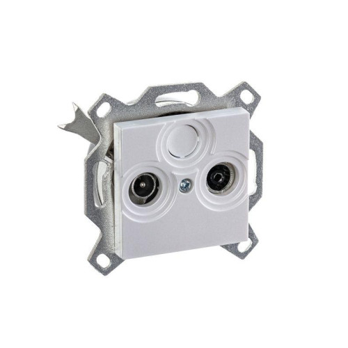 Розетка телевизионная проходная TV/R Levit 7дБ жемчуж. ABB 2CHH083607A6068 Розетка телевизионная проходная TV/R Levit 7дБ жемчуж. ABB 2CHH083607A6068