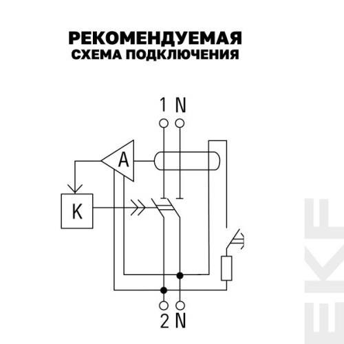 ВДТ ВДТ-40 2P 25А 30мА тип АС эл. 4,5кА BASIC