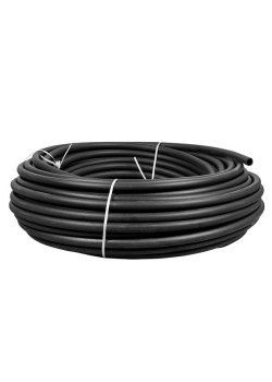 Труба гладкая ПНД жест. d32 мм (100 м) черн. EKF-Plast