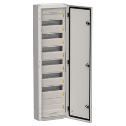 TITAN 5 Корпус металлический ЩРн-84 (1х84) 1085х310х140мм IP54 серый (одна дверь) IEK