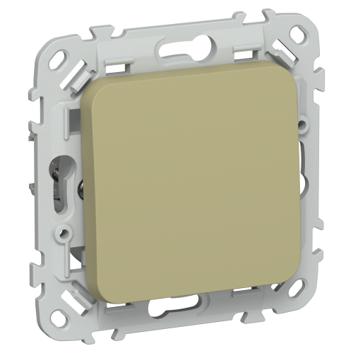 FLITE Выключатель 1-клавишный 10А ВС11-1-0-ФлО оливковый IEK