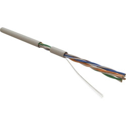 Hyperline UUTP4R-C5E-S24-IN-PVC-GY-305