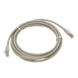 Патч-корд TERACOM PRO Cat.5E неэкран. UTP PVC серый (5,0м)