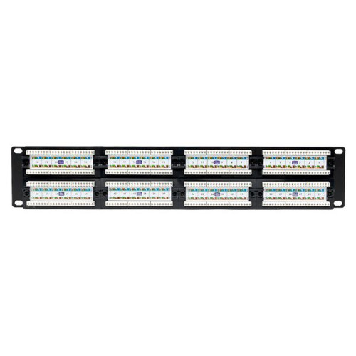 Патч-панель TERACOM PRO 19'' Cat.6 2U неэкран. UTP 48 портов RJ-45 Dual IDC Патч-панель TERACOM PRO 19'' Cat.6 2U неэкран. UTP 48 портов RJ-45 Dual IDC
