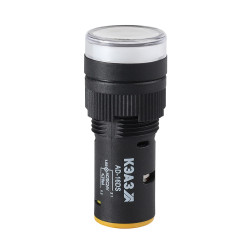 Лампа AD16DS(LED) матрица D16мм белый 110В AC/DC-КЭАЗ