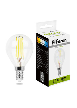 Лампа светодиодная Feron LB-509 Шарик E14 9W 230V 4000K