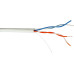 Кабель информационный Lanmaster TWT-5EUTP2-LSZH кат.5E UTP 2 пары 24AWG LSZH внутренний 305м белый Кабель информационный Lanmaster TWT-5EUTP2-LSZH кат.5E UTP 2 пары 24AWG LSZH внутренний 305м белый