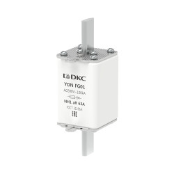 Предохранитель YON ножевого типа FG1 63А 690V характеристика aR
