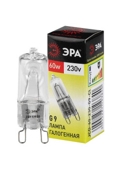 Лампа галогенная G9-JCD-60-230V-Cl 60Вт капсула G9 230В Эра C0027370