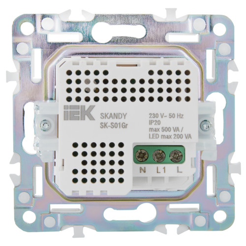 SKANDY Датчик движения SK-S01Gr серый IEK SKANDY Датчик движения SK-S01Gr серый IEK