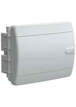 UNION Compact Корпус пластиковый ЩРВ-П-8 IP41 белая дверь IEK