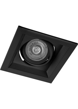 Светильник встраиваемый Feron DLT201 потолочный MR16 G5.3 черный