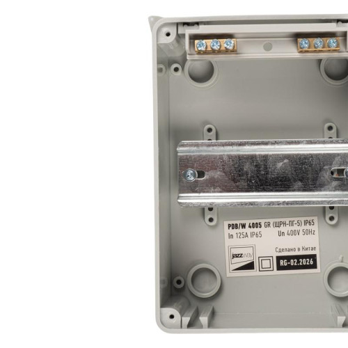 Бокс модульный накладной PDB/W 4005 GR (ЩРН-ПГ- 5) IP65 пластик. Pro JazzWay 5072053 Бокс модульный накладной PDB/W 4005 GR (ЩРН-ПГ- 5) IP65 пластик. Pro JazzWay 5072053
