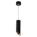 Светильник потолочный Feron ML1838 на подвесе MR16 35W 230V, черный, золото 55*300 Светильник потолочный Feron ML1838 на подвесе MR16 35W 230V, черный, золото 55*300