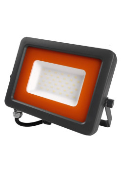 Прожектор светодиодный PFL-S2 30Вт 6500К IP65 220–240В ДО с клапаном закален. матов. стекло сер. Pro JazzWay 2853295D