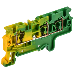 ARMAFIX Клемма пружинная CX4-3 PE 4мм2 трехконтактная заземляющая IEK