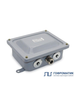 Коробка КЗНС-08 УХЛ1.5 IP65 латун. сальники ГОФРОМАТИК/ЗЭТАРУС zeta30314