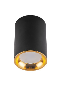 Светильник потолочный Feron ML175 MR16 GU10 35W 230V, черный, золото