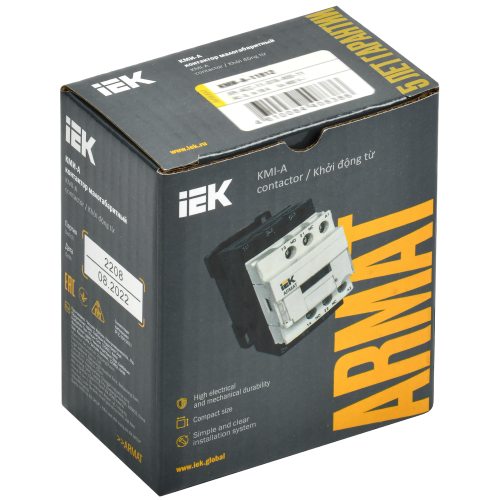 ARMAT Контактор КМИ-А-11812 LC1D 18А 24В/АС3 1NO/1NC IEK ARMAT Контактор КМИ-А-11812 LC1D 18А 24В/АС3 1NO/1NC IEK