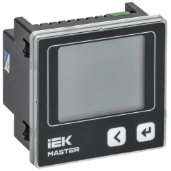 Амперметр цифровой щитовой однофазный RS-485 72х72 LCD MASTER IEK
