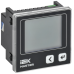 Амперметр цифровой щитовой однофазный RS-485 72х72 LCD MASTER IEK Амперметр цифровой щитовой однофазный RS-485 72х72 LCD MASTER IEK