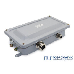 Коробка КЗНС-16 УХЛ1.5 IP65 латун. сальники ГОФРОМАТИК/ЗЭТАРУС zeta30316