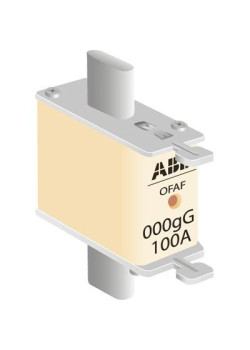 Предохранитель OFAF000H4 4А тип gG размер 000 до 500В ABB 1SCA022627R0310