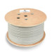 Кабель витая пара SF/UTP кат.5E 4х2х24AWG solid PVC нг(А)-LS SFTP-4P-Cat.5e-SOLID-GY сер. (уп.305м) Cabeus 7174c Кабель витая пара SF/UTP кат.5E 4х2х24AWG solid PVC нг(А)-LS SFTP-4P-Cat.5e-SOLID-GY сер. (уп.305м) Cabeus 7174c