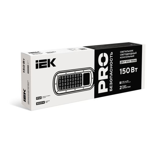Светильник светодиодный консольный ДКУ 1012-150Ш 5000К IP65 серый IEK Светильник светодиодный консольный ДКУ 1012-150Ш 5000К IP65 серый IEK