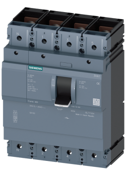 Разъединитель 3VA1 IEC frame 400 4п SD100 In=400А без защ. от перегрузки и коротк. замык. Siemens 3VA13401AA420AA0