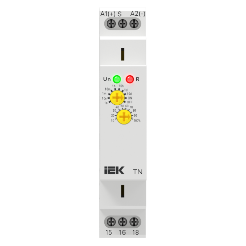 Реле задержки включения TN 1 контакт 24-240В AC/DC IEK Реле задержки включения TN 1 контакт 24-240В AC/DC IEK