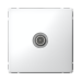 ARTGALLERY TV РОЗЕТКА проходная 4DB, механизм, БЕЛЫЙ
