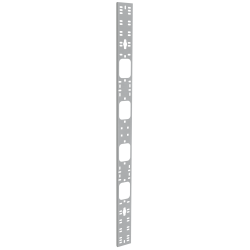 ITK Органайзер кабельный вертикальный 75х12мм 42U серый