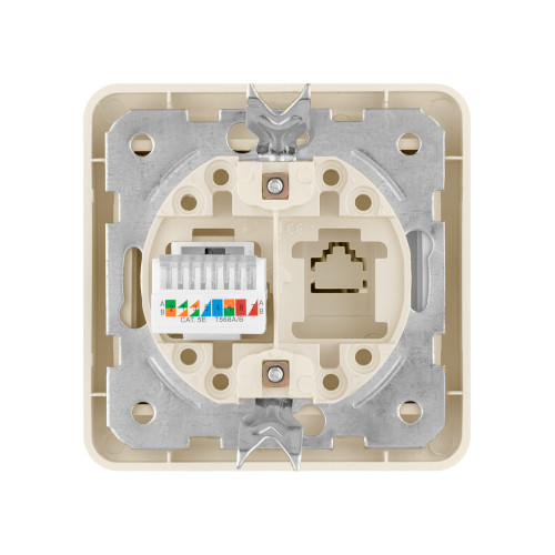 Розетка компьютерная RJ-45 сл. кость Розетка компьютерная RJ-45 сл. кость