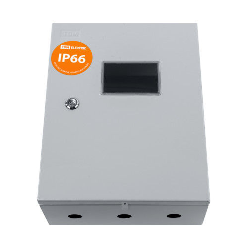 Корпус металлический ЩУ-3ф/1-0-3 IP66 (395х310х150) TDM Корпус металлический ЩУ-3ф/1-0-3 IP66 (395х310х150) TDM