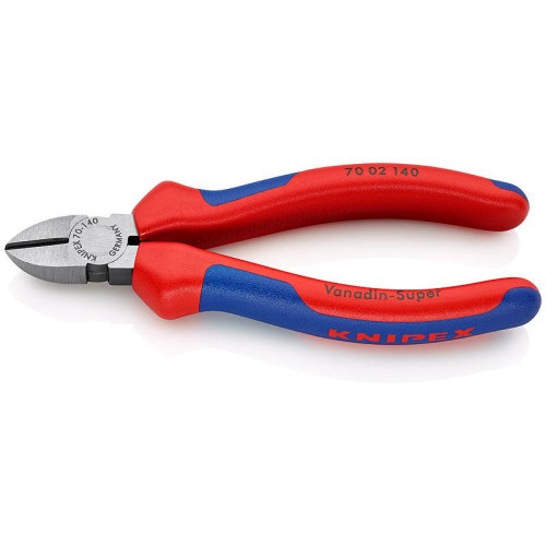 Бокорезы L-140мм твердость кромок 62 HRC черн. Knipex KN-7002140
