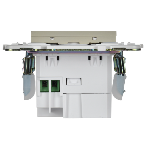 SKANDY Розетка USB A+C 18Вт SK-R13B бежевый IEK